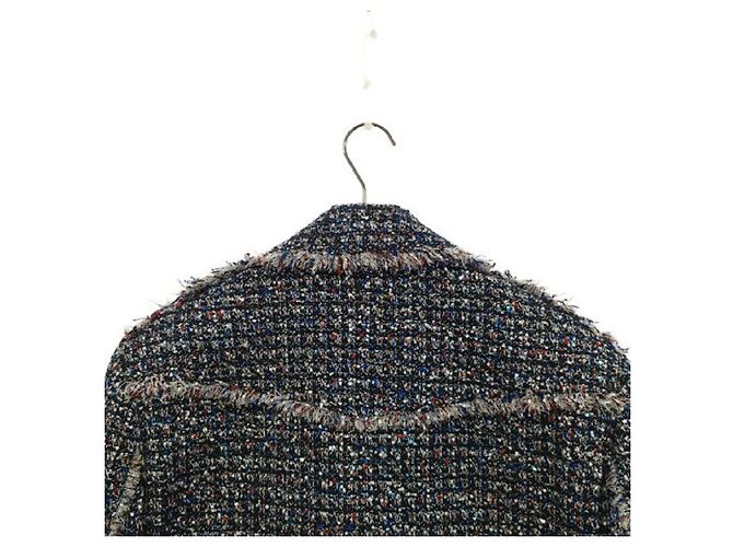 *BALMAIN Sequin Tweed Design Riders Jacket - view 4