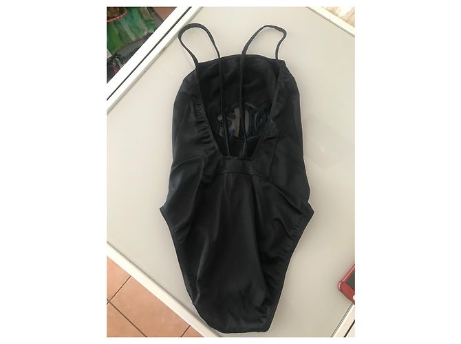 Dior Monogramm Badeanzug schwarz - Ansicht 4