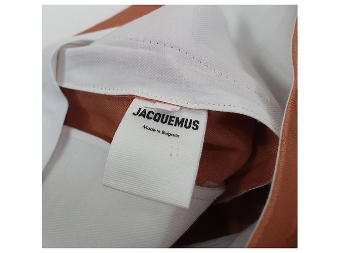 Jacquemus Le Pantalon Santon Weite Hose Terrakotta - Ansicht 10