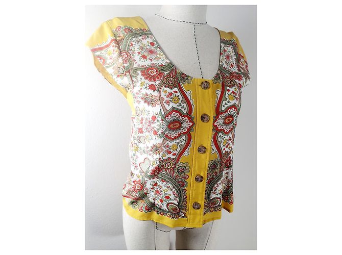 Autre Marque Camicetta in seta Maeve by Anthropologie Multicolore - vista 2