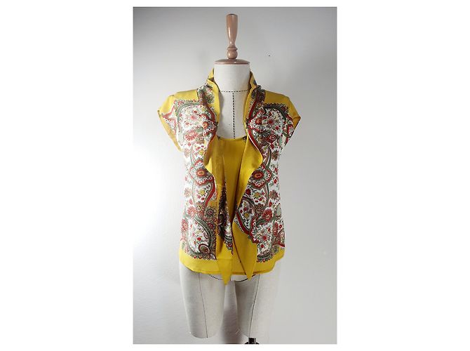 Autre Marque Camicetta in seta Maeve by Anthropologie Multicolore - vista 3