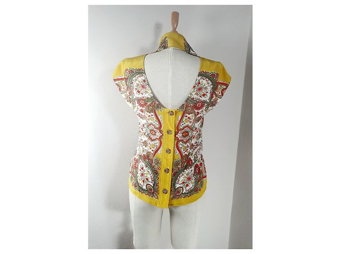 Autre Marque Camicetta in seta Maeve by Anthropologie Multicolore - vista 4
