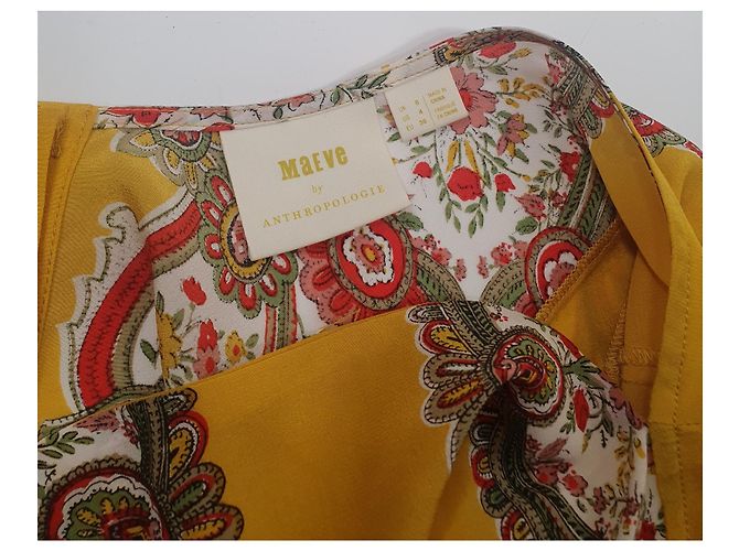 Autre Marque Camicetta in seta Maeve by Anthropologie Multicolore - vista 5