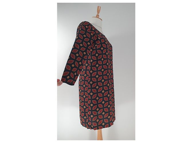 Autre Marque OTTOD'AME Kleid aus Viscose Mehrfarben - Ansicht 2