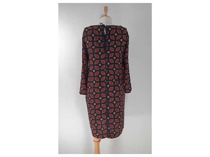 Autre Marque OTTOD'AME Kleid aus Viscose Mehrfarben - Ansicht 3