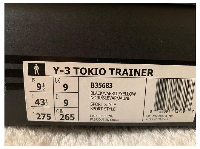 Yohji Yamamoto Y-3 zapatillas deportivas tokio - vista 10