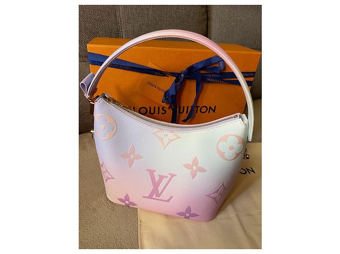 Borsa Louis Vuitton Sunrise Pastel Marshmallow NUOVO Rosa - vista 3