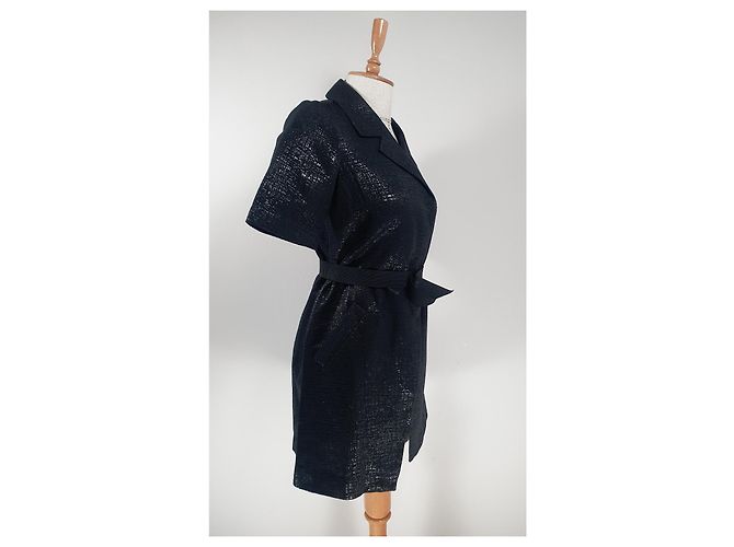 Blazer Vera Wang Simply Negro de Algodón - vista 3