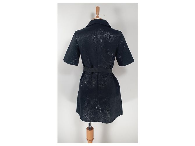 Blazer Vera Wang Simply Negro de Algodón - vista 4