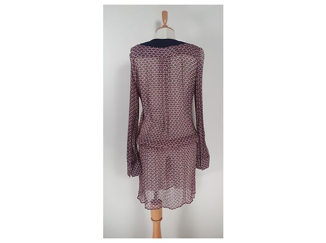 Vestido de seda Baum und Pferdgarten Multicolor - vista 4