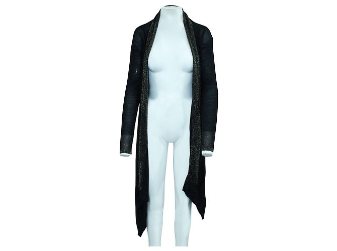 Dkny Suéter extragrande negro/dorado - vista 7