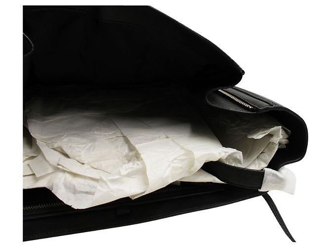 3.1 Phillip Lim Bolsa Pashli de couro com relevo preto e azul - vista 5