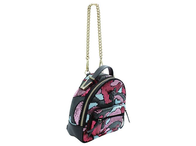 Versace Zaino Piccolo con Paillettes - vista 2