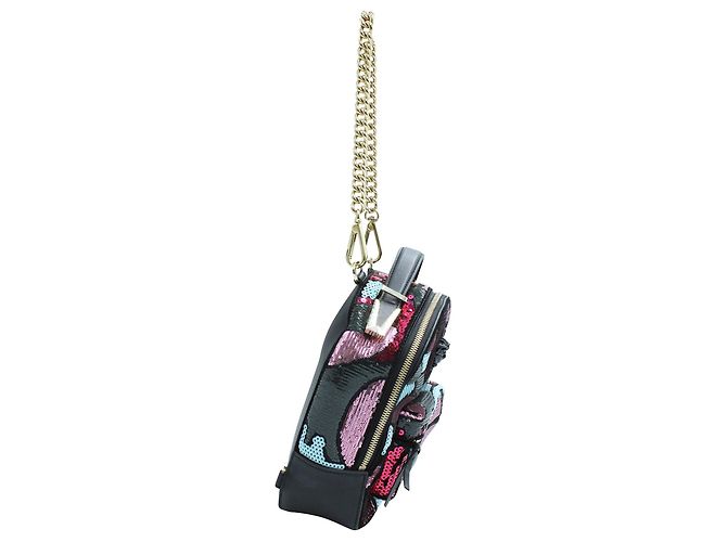 Versace Zaino Piccolo con Paillettes - vista 4