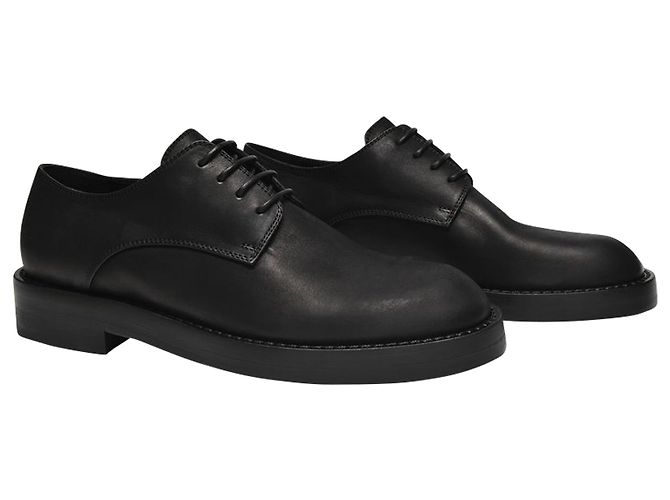 Ann Demeulemeester Olivier Derbies en Cuir Noir - vue 2