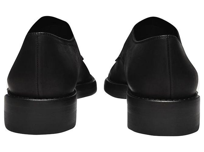 Ann Demeulemeester Olivier Derbies en Cuir Noir - vue 4