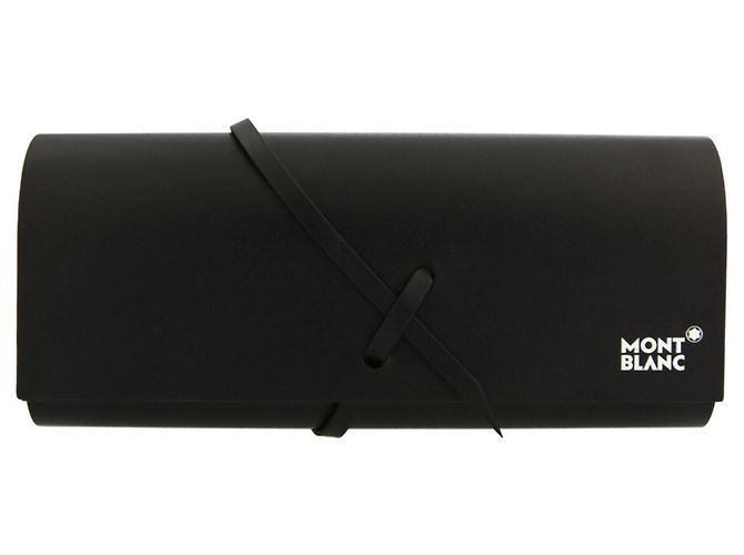Montblanc Sonnenbrille mit rundem Rahmen aus Metall - Ansicht 4