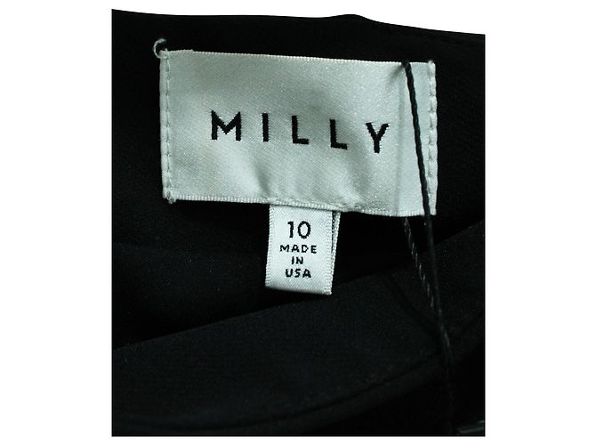 Milly Abito nero con spalle scoperte e maniche svasate - vista 5