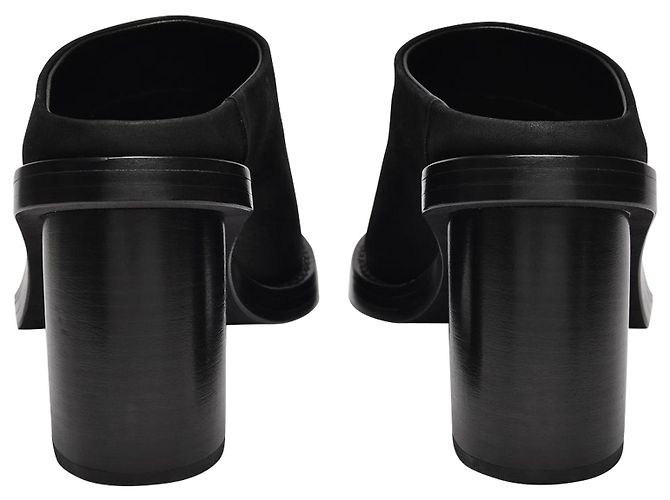 Ann Demeulemeester Sandalias Clara en Piel Negra - vista 4