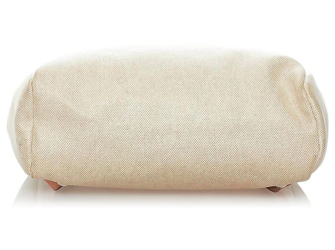 Hermès Zaino Hermes Brown Herbag Canvas Marrone Beige Arancione - vista 4