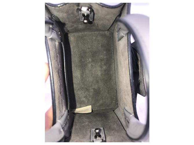Borsa a mano Boyy Bobby 16 in pelle grigia Grigio - vista 10