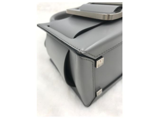 Borsa a mano Boyy Bobby 16 in pelle grigia Grigio - vista 12