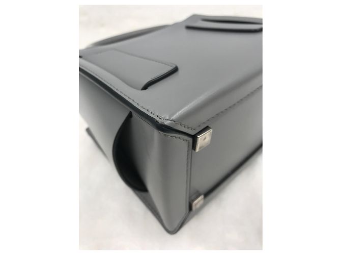 Borsa a mano Boyy Bobby 16 in pelle grigia Grigio - vista 14