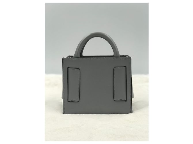 Borsa a mano Boyy Bobby 16 in pelle grigia Grigio - vista 4