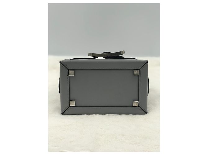 Borsa a mano Boyy Bobby 16 in pelle grigia Grigio - vista 5