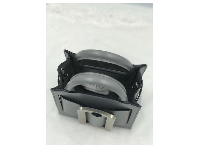 Borsa a mano Boyy Bobby 16 in pelle grigia Grigio - vista 6