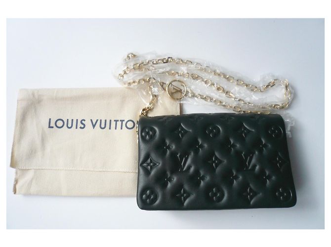 LOUIS VUITTON Pochette "Coussin" nuova Nero - vista 2