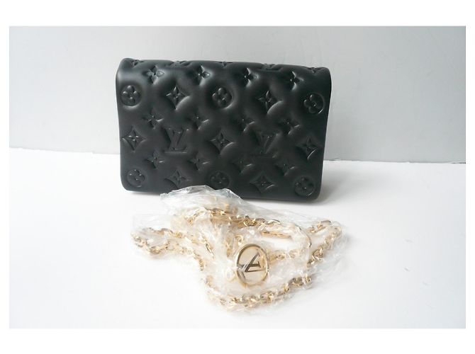LOUIS VUITTON Pochette "Coussin" nuova Nero - vista 5