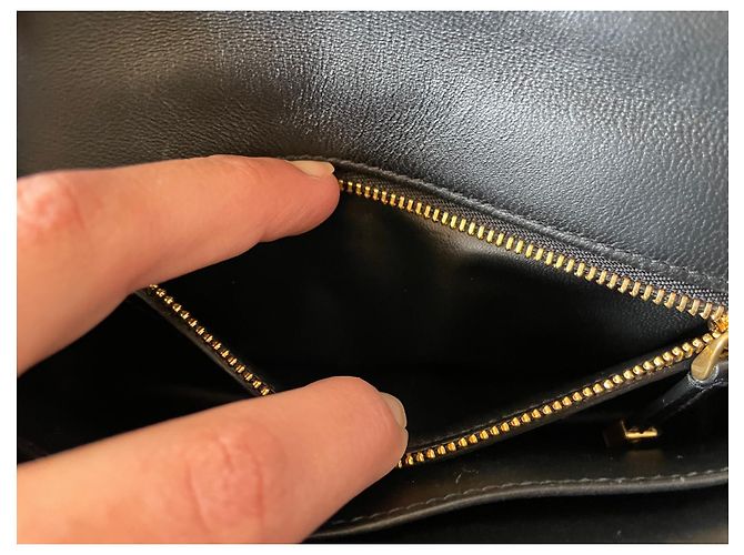 Dior Soft Bolsa de mão Dior Caro Small em couro preto - vista 5