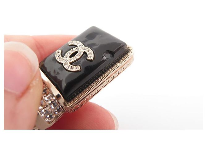 CHANEL LIPPENSTIFT AB BROSCHE7677 GOLDENE LIPPENSTIFT-BROSCHE AUS METALL - Ansicht 6