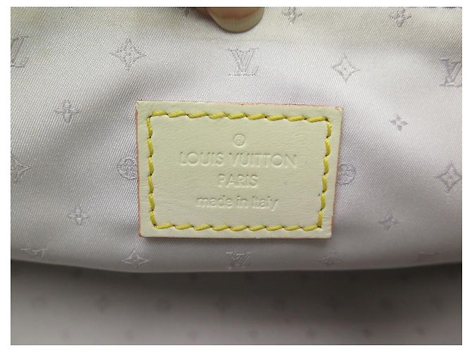 Ingenieux LOUIS VUITTON L INGENIOUS BORSA A MANO IN PELLE SUHALI BEIGE - vista 13