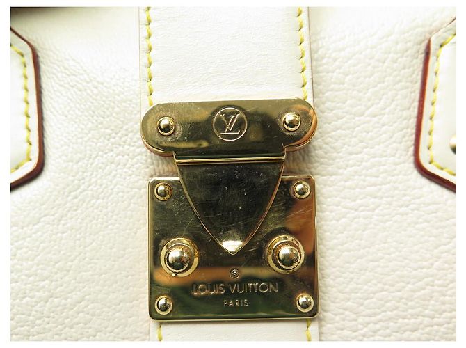 Ingenieux LOUIS VUITTON L INGENIOUS BORSA A MANO IN PELLE SUHALI BEIGE - vista 7
