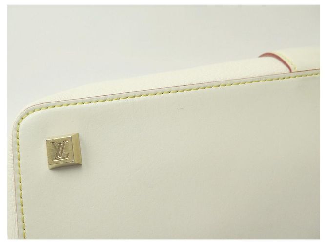 Ingenieux LOUIS VUITTON L INGENIOUS BORSA A MANO IN PELLE SUHALI BEIGE - vista 9