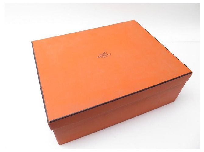 Hermès RARE DRAP DE PLAGE HERMES BASSET HOUND SERVIETTE BAIN COTON ORANGE BEACH TOWEL - vue 14