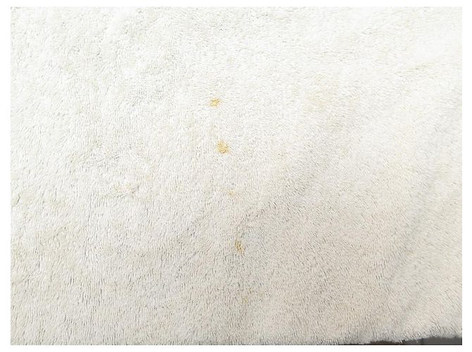 Hermès RARE DRAP DE PLAGE HERMES BASSET HOUND SERVIETTE BAIN COTON ORANGE BEACH TOWEL - vue 8