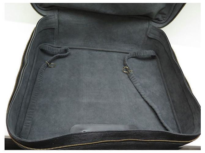 BORSA DA VIAGGIO A MANO SIRIUS LOUIS VUITTON 50 VALIGIA BAGAGLI IN PELLE EPI NERA - vista 15