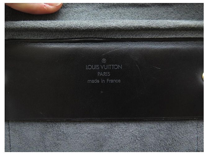 BORSA DA VIAGGIO A MANO SIRIUS LOUIS VUITTON 50 VALIGIA BAGAGLI IN PELLE EPI NERA - vista 16
