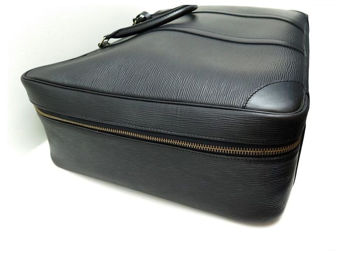 BORSA DA VIAGGIO A MANO SIRIUS LOUIS VUITTON 50 VALIGIA BAGAGLI IN PELLE EPI NERA - vista 3