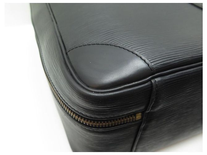 BORSA DA VIAGGIO A MANO SIRIUS LOUIS VUITTON 50 VALIGIA BAGAGLI IN PELLE EPI NERA - vista 5