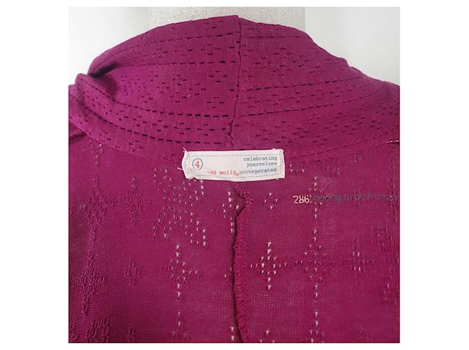 Odd Molly Strickjacke Rosa Baumwolle Lyocell Pink - Ansicht 6