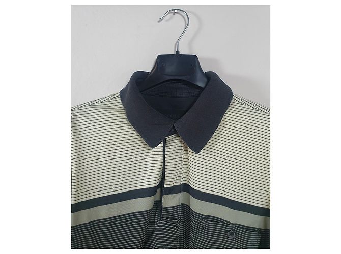 Autre Marque Polo de algodão listrado Carlo Colucci Multicor - vista 4