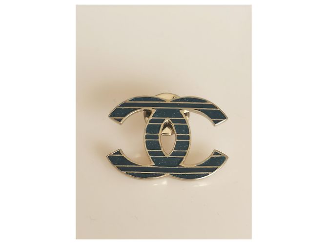 Chanel Kiefer Metallisch Marineblau - Ansicht 4
