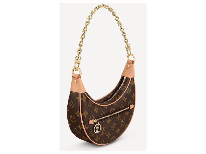 Borsa a mano Louis Vuitton Loop Monogram Canvas Marrone - vista 4