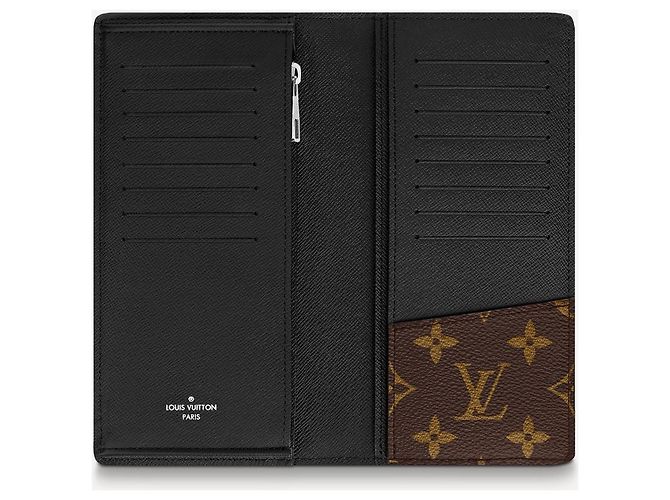 Louis Vuitton LV Brazza wallet macassar Brown - view 2