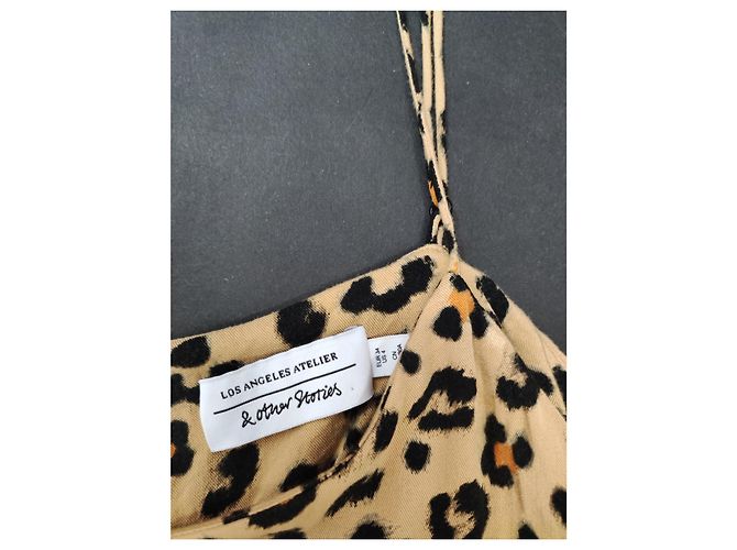 Vestido de estampado de leopardo & Other Stories de viscosa Multicolor - vista 6