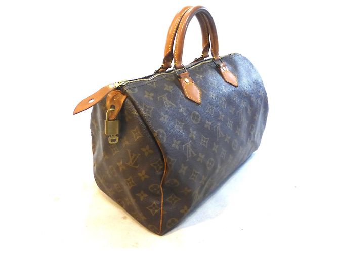 Louis Vuitton Speedy 35 Monogramm Braun - Ansicht 11